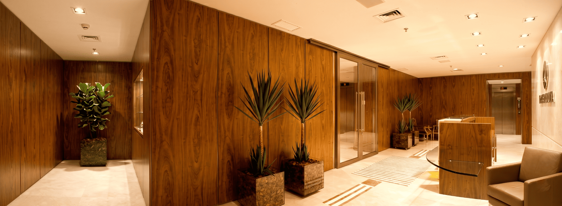 Divisória Modular Cega em MDF